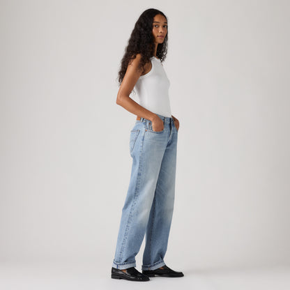 LEVI'S® WOMEN'S 501® '90S JEANS - MED INDIGO - WORN IN