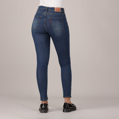 LEVI'S® WOMEN'S CURVY SKINNY  - DARK INDIGO  WORN IN
