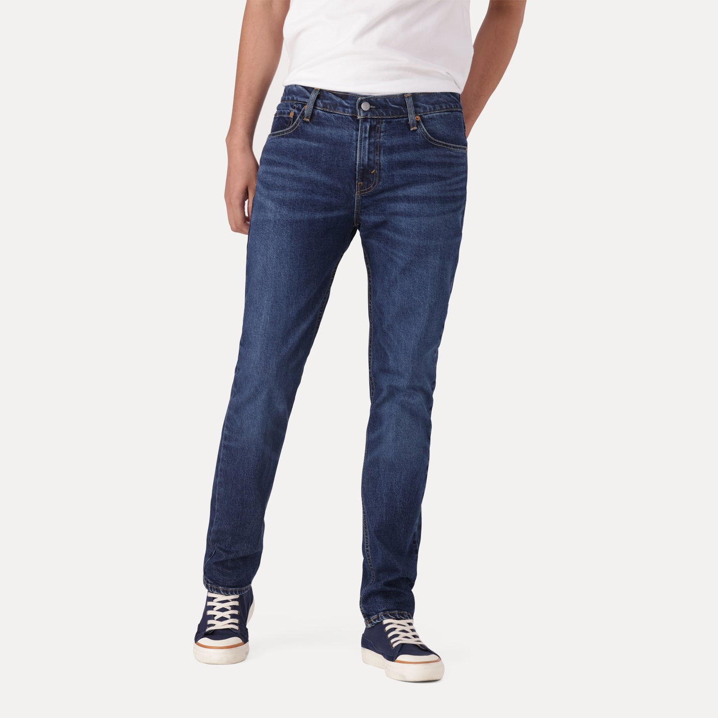LEVI'S® MEN'S 511™ SLIM JEANS - DARK INDIGO - WORN IN