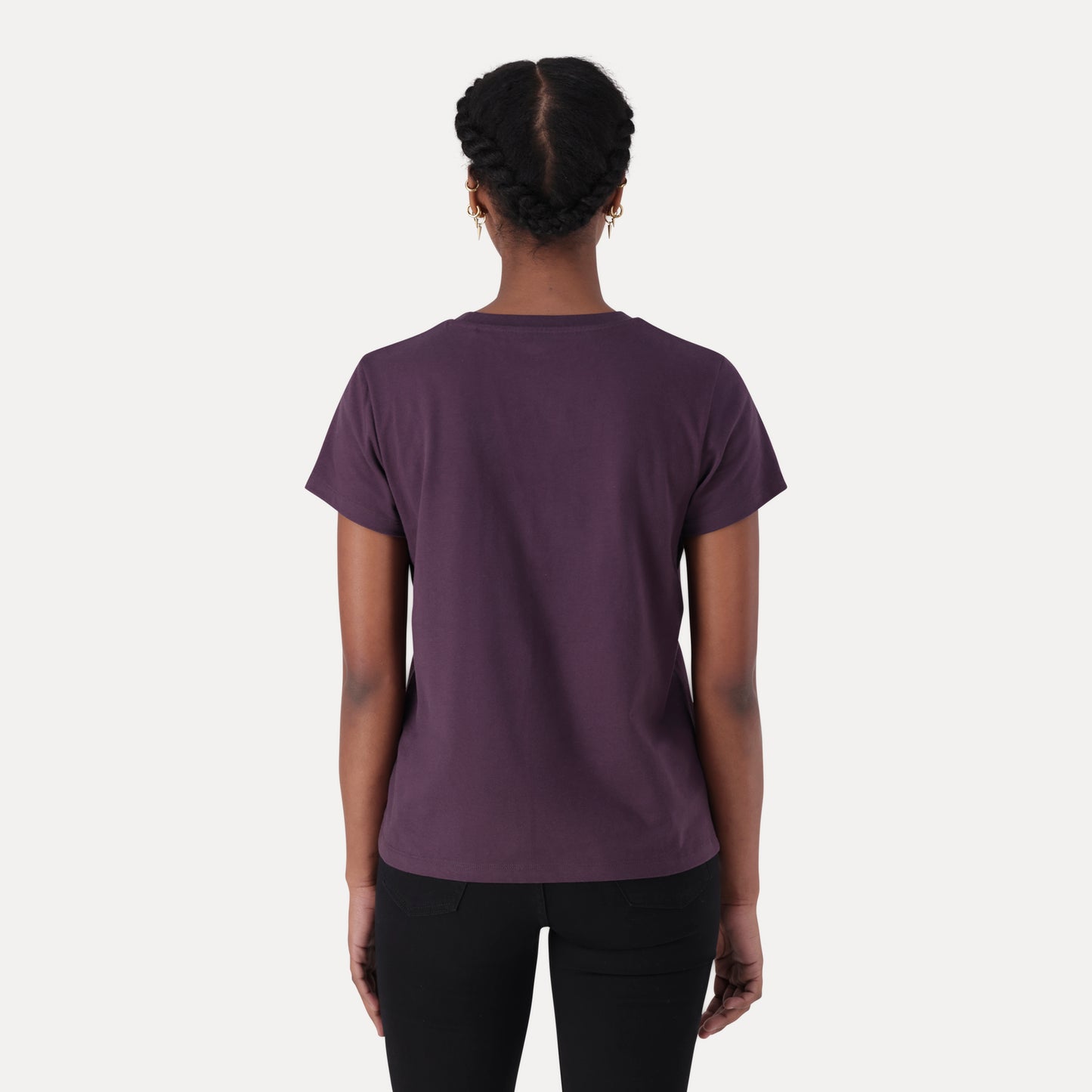 THE PERFECT TEE ZA AURORA PHOTO HL FILL- PURPLE