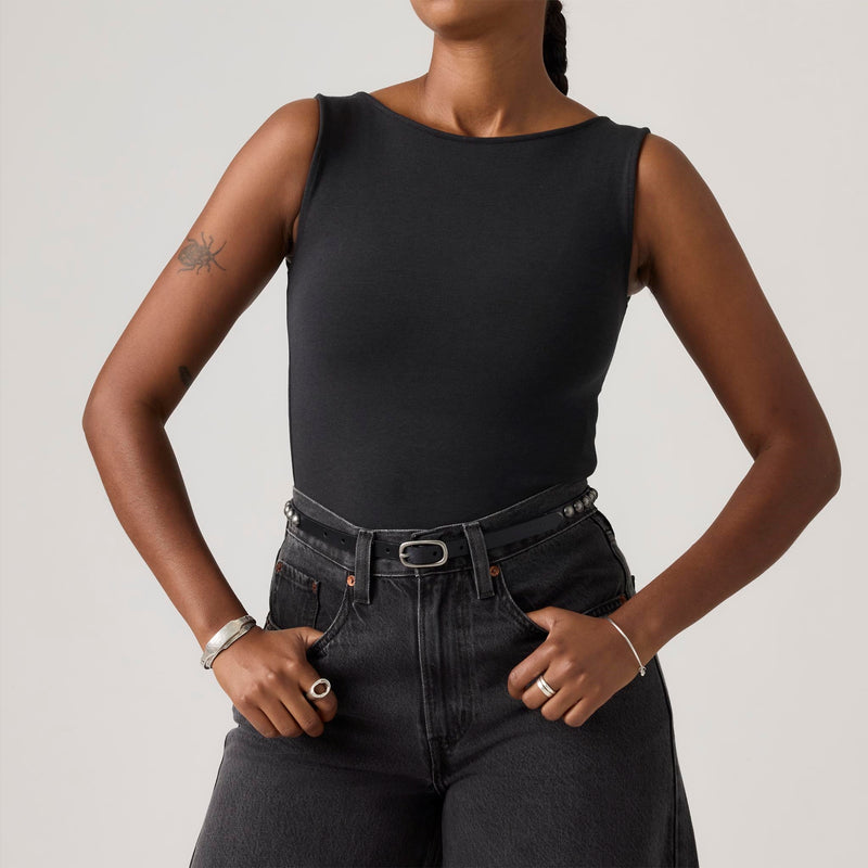 LEVI'S® WOMEN'S GLAM STUD BELT - BLACK