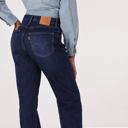 LEVI'S® WOMEN'S 501® CURVE JEANS - MED INDIGO - WORN IN