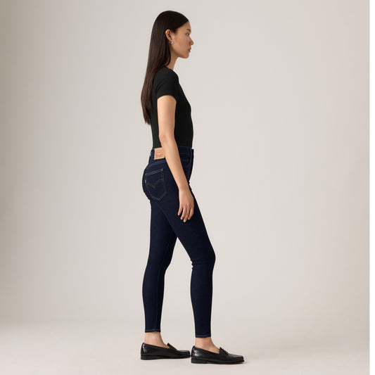 LEVI'S® WOMEN'S 720 HIGH-RISE SUPER SKINNY JEANS - DARK INDIGO FLAT FINISH