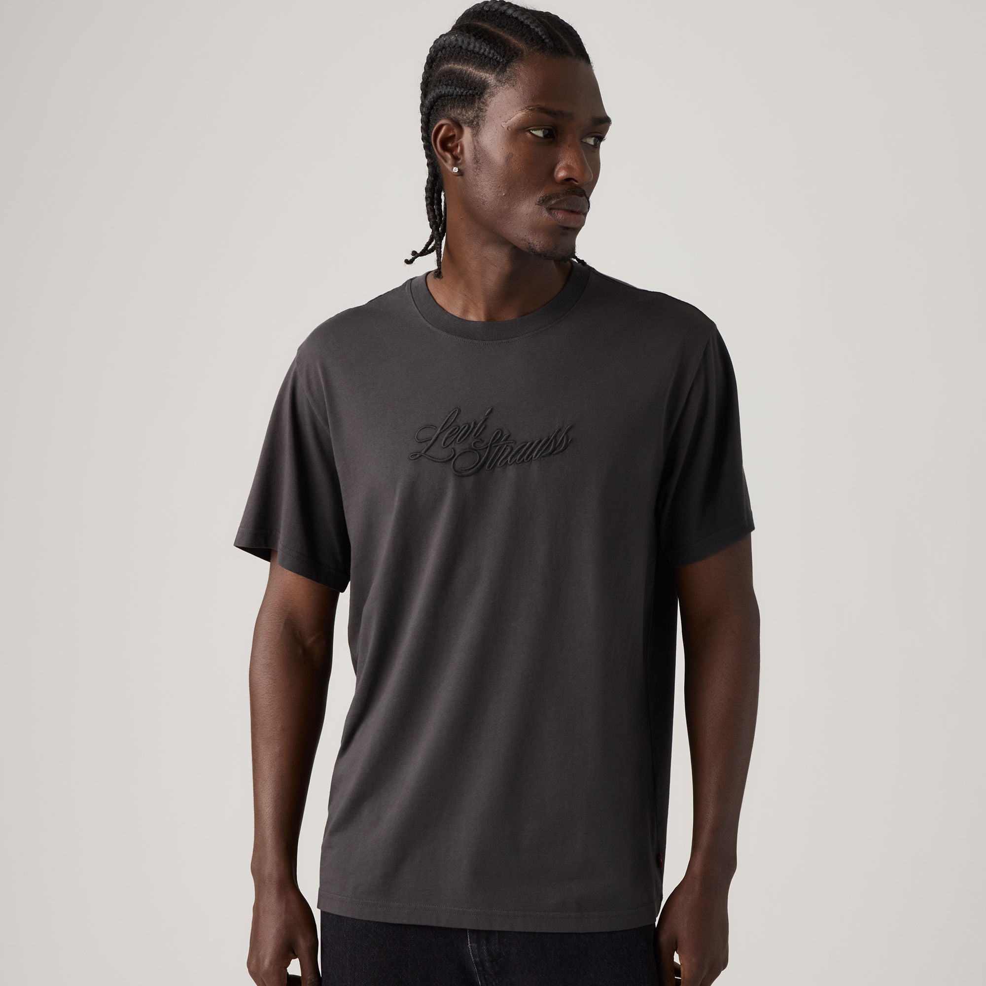 LEVI'S® MEN'S RELAXED FIT SHORT-SLEEVE GRAPHIC T-SHIRT - BLACK