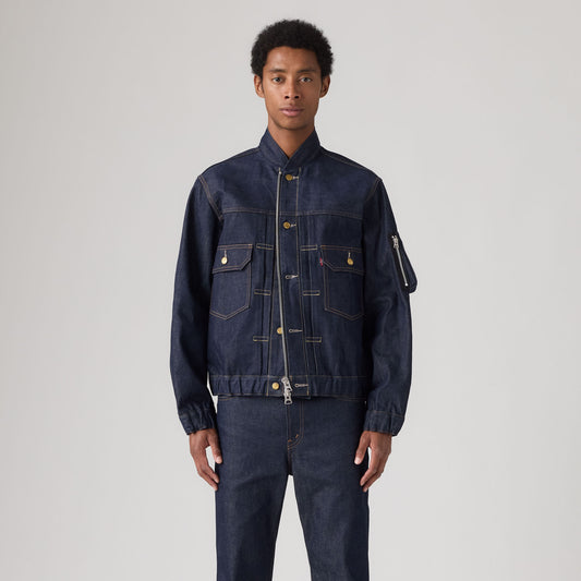 LEVI’S® X SACAI MEN'S BLOUSON JACKET - RIGID BLUE