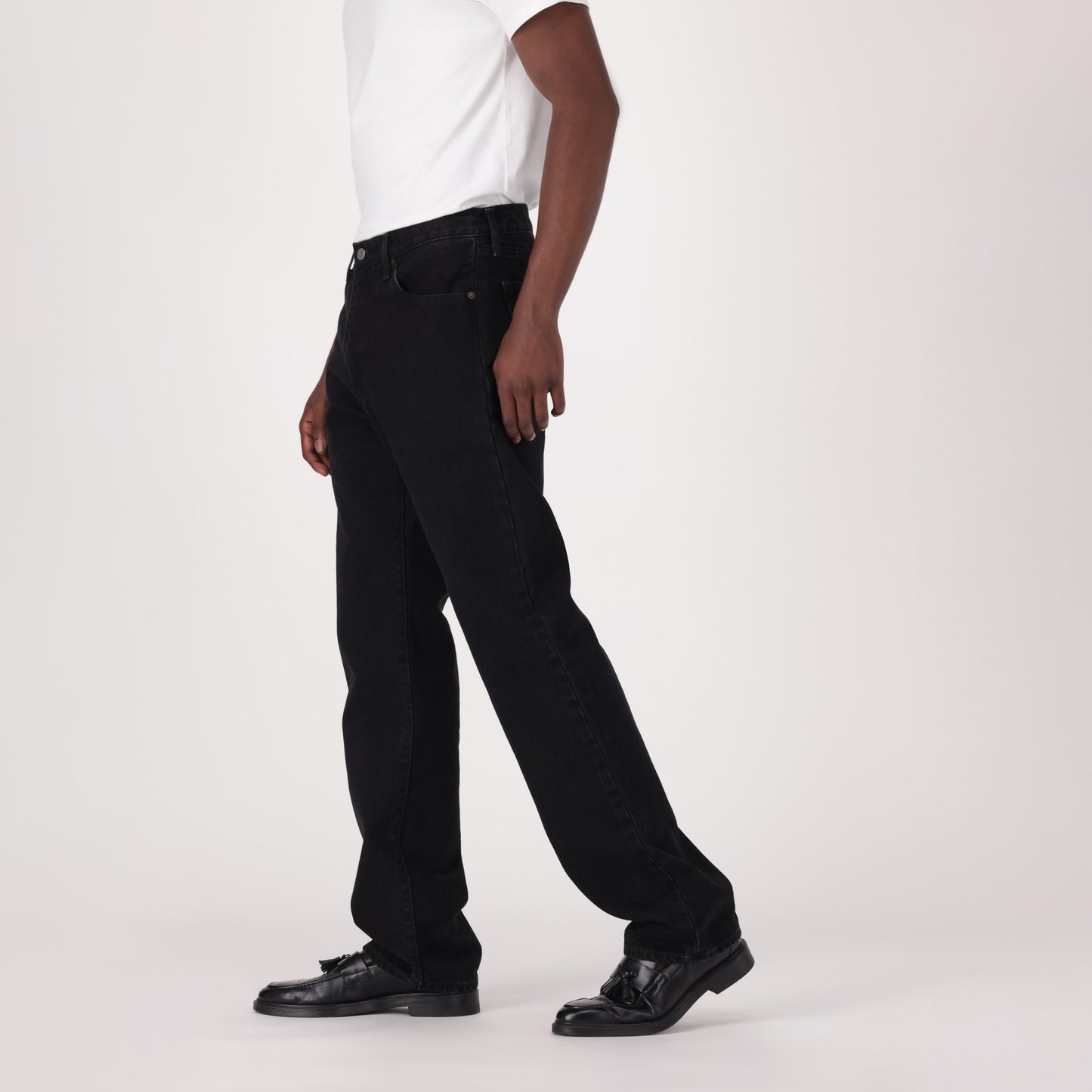 LEVI'S® MEN'S 555™ RELAXED STRAIGHT JEANS - BLACK