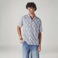LEVI'S® MEN'S FLORAL RELAXED FIT RESORT COLLAR SHIRT - MULTI-COLOR