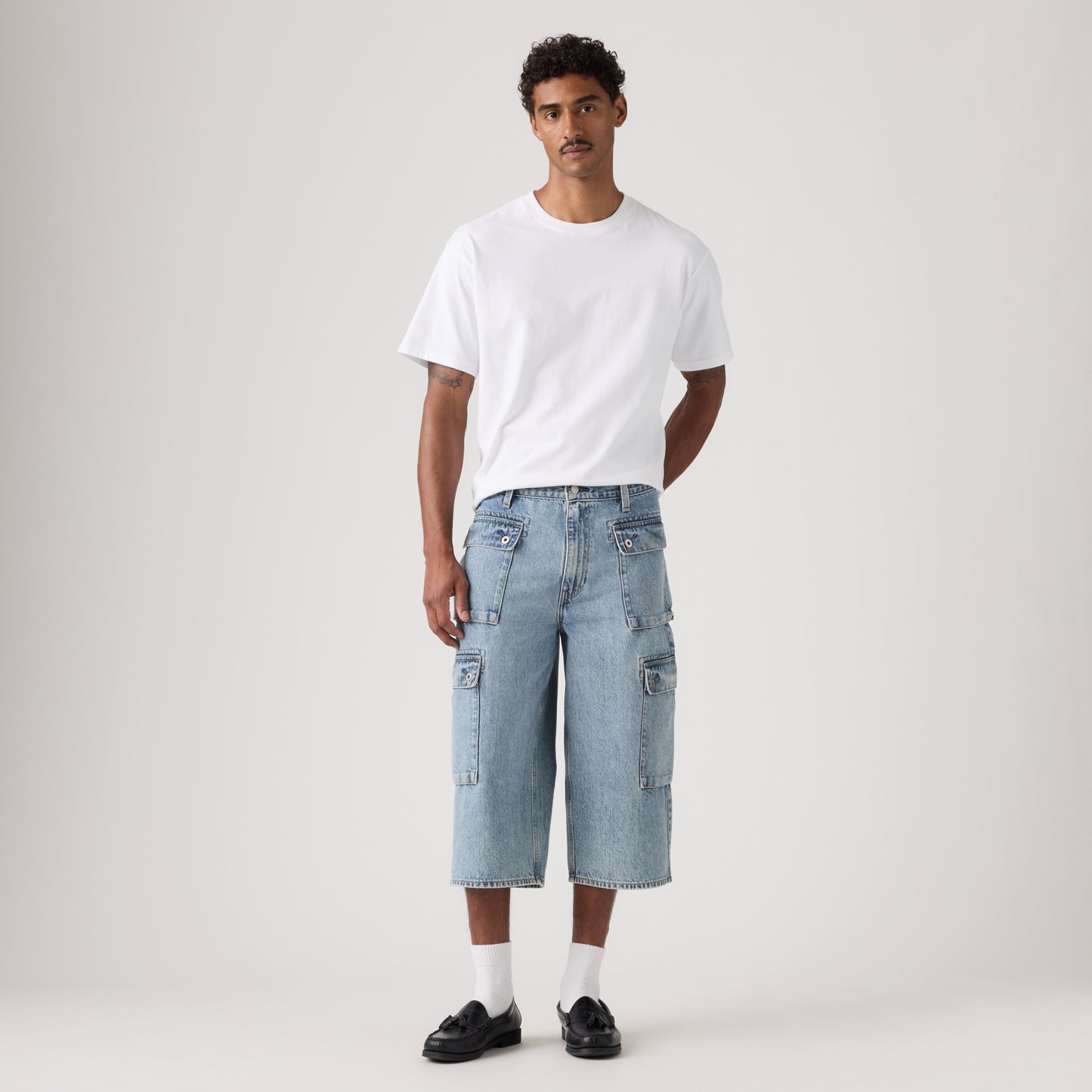 LEVI'S® MEN'S 478 BAGGY CAPRI CARGOS - MULTI COLOUR