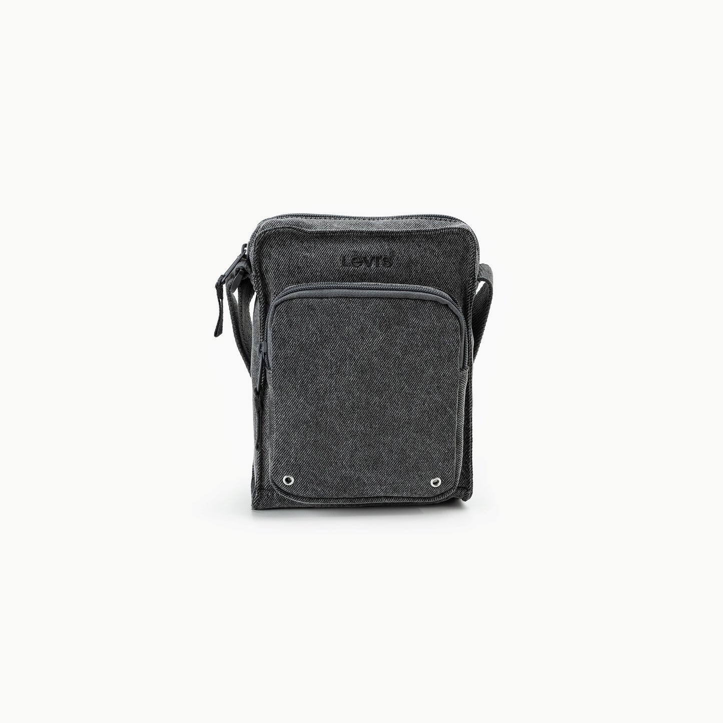 LEVI'S® MEN'S SMALL ZIP CROSSBODY BAG - GREY