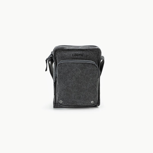 LEVI'S® MEN'S SMALL ZIP CROSSBODY BAG - GREY