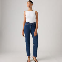 LEVI'S® WOMEN'S 501® CURVE JEANS - MED INDIGO - WORN IN