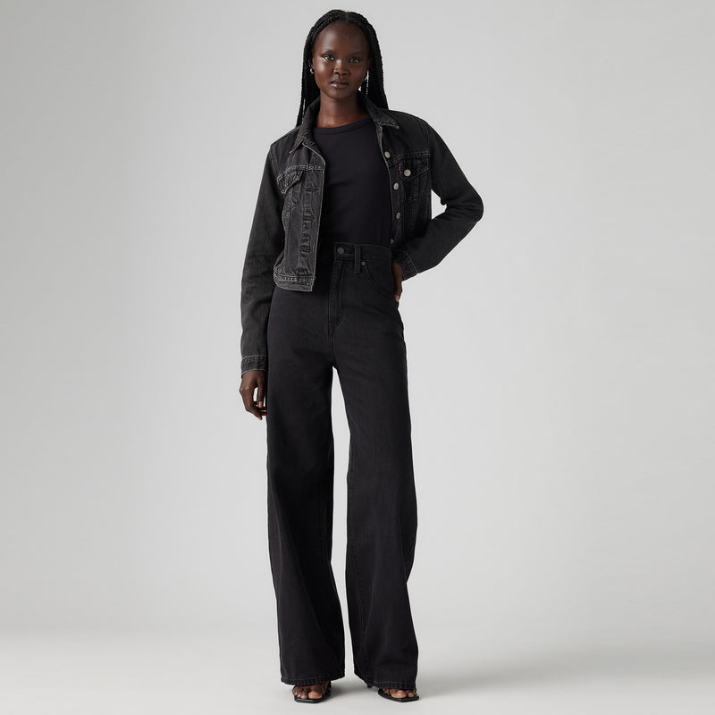 LEVI'S® WOMEN'S CINCH BAGGY JEANS - BLACK