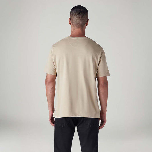 LEVI'S® MEN'S EMBROIDERED REGULAR FIT T-SHIRT - NEUTRAL