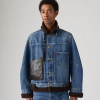 LEVI’S® X SACAI MEN'S SHERPA JACKET - VINTAGE BLUE
