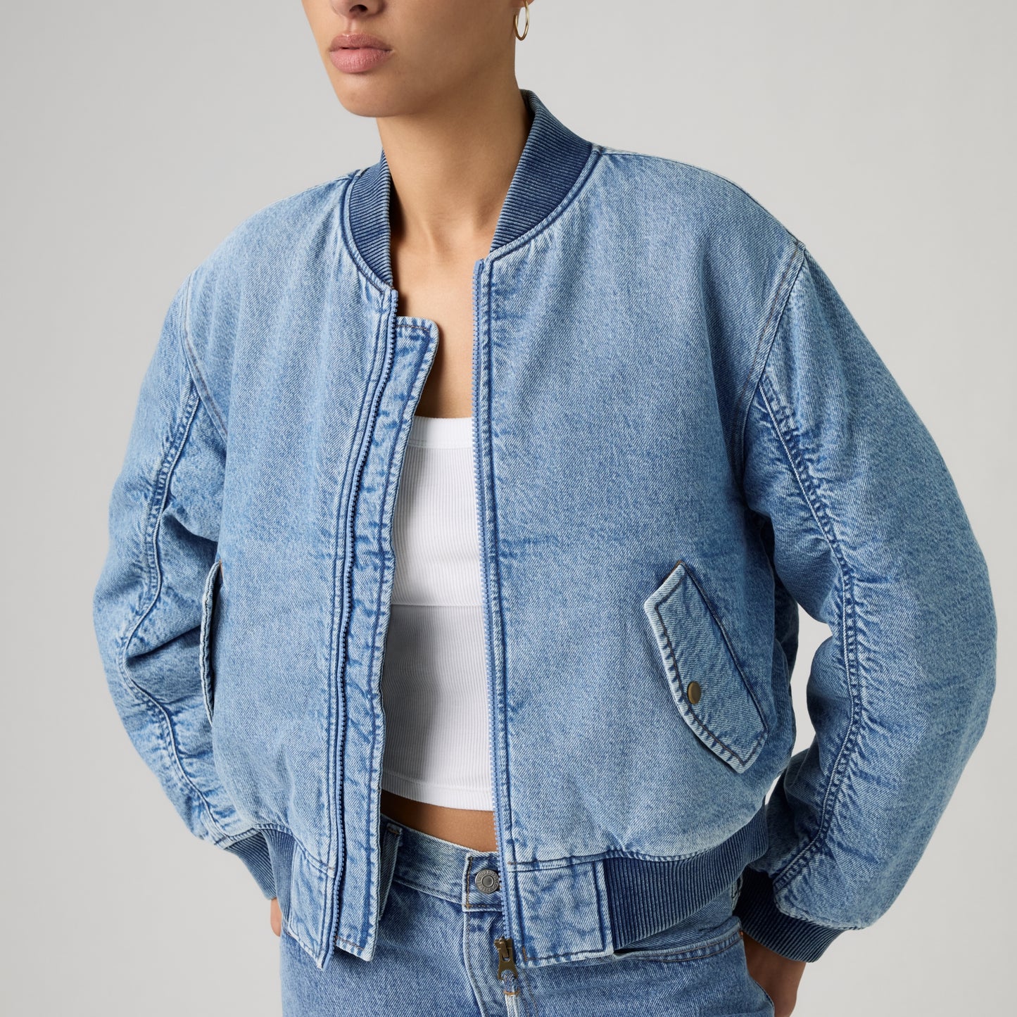 LEVI'S® WOMEN'S SCOUT WESTERN BOMBER JACKET - MULTI COLOUR