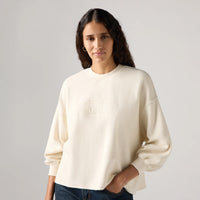 LEVI'S® WOMEN'S GRAPHIC LEO CREWNECK SWEATSHIRT - NEUTRAL