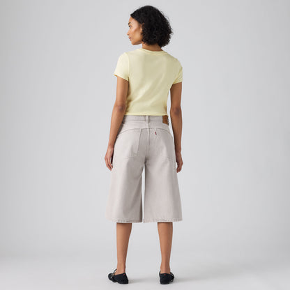 LEVI'S® WOMEN'S SUPER BAGGY JORTS - GREY