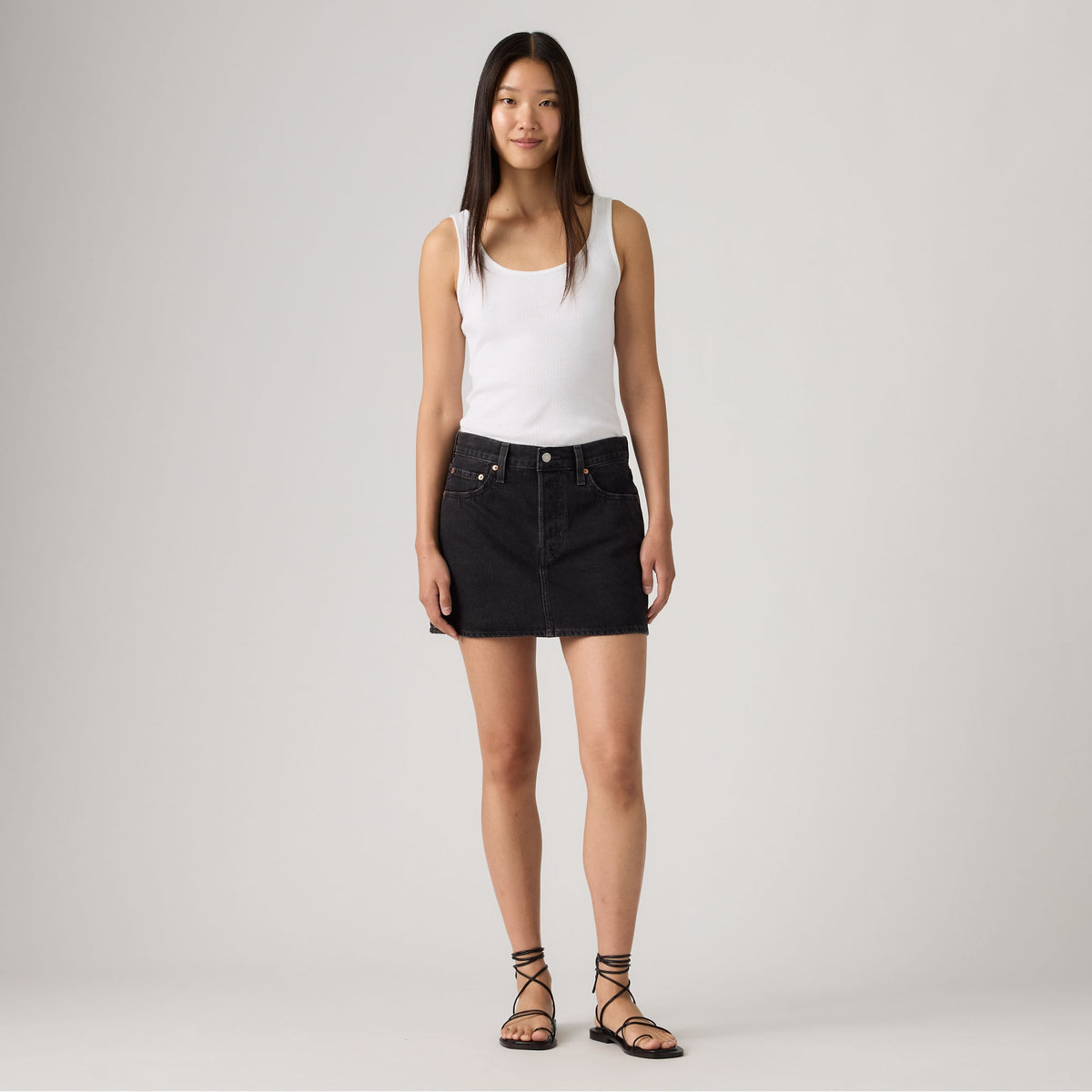 LEVI’S® WOMEN'S ICON SKIRT - BLACKS
