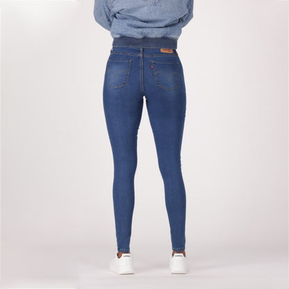 LEVI'S® WOMEN'S CURVY  SUPER SKINNY  - DARK INDIGO  WORN IN