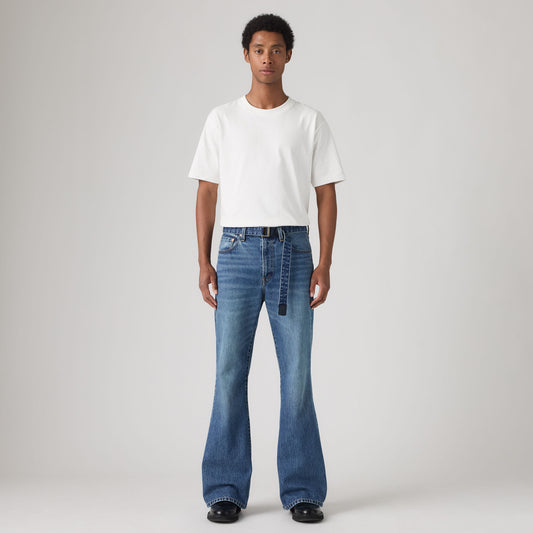 LEVI’S® X SACAI BELTED FLARE PANTS - VINTAGE BLUE