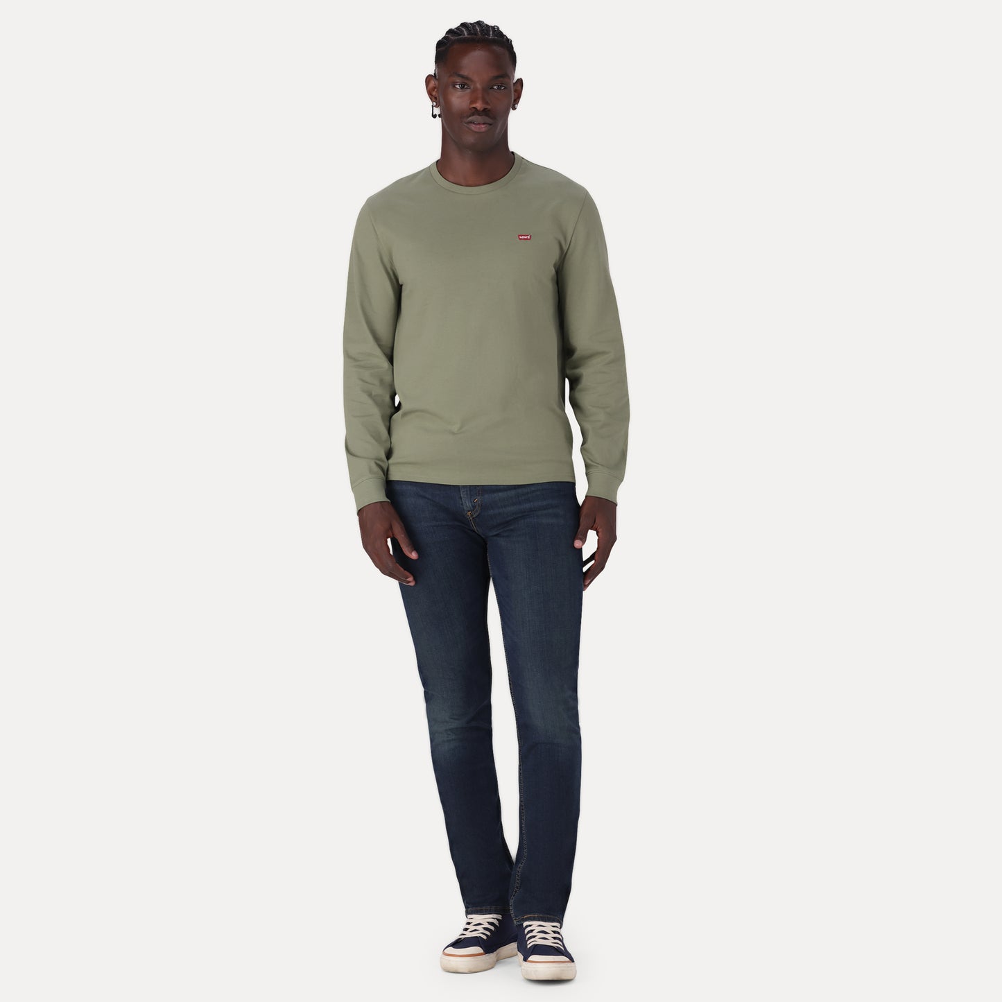 LEVI'S® MEN'S 511™ SLIM JEANS - MED INDIGO - WORN IN