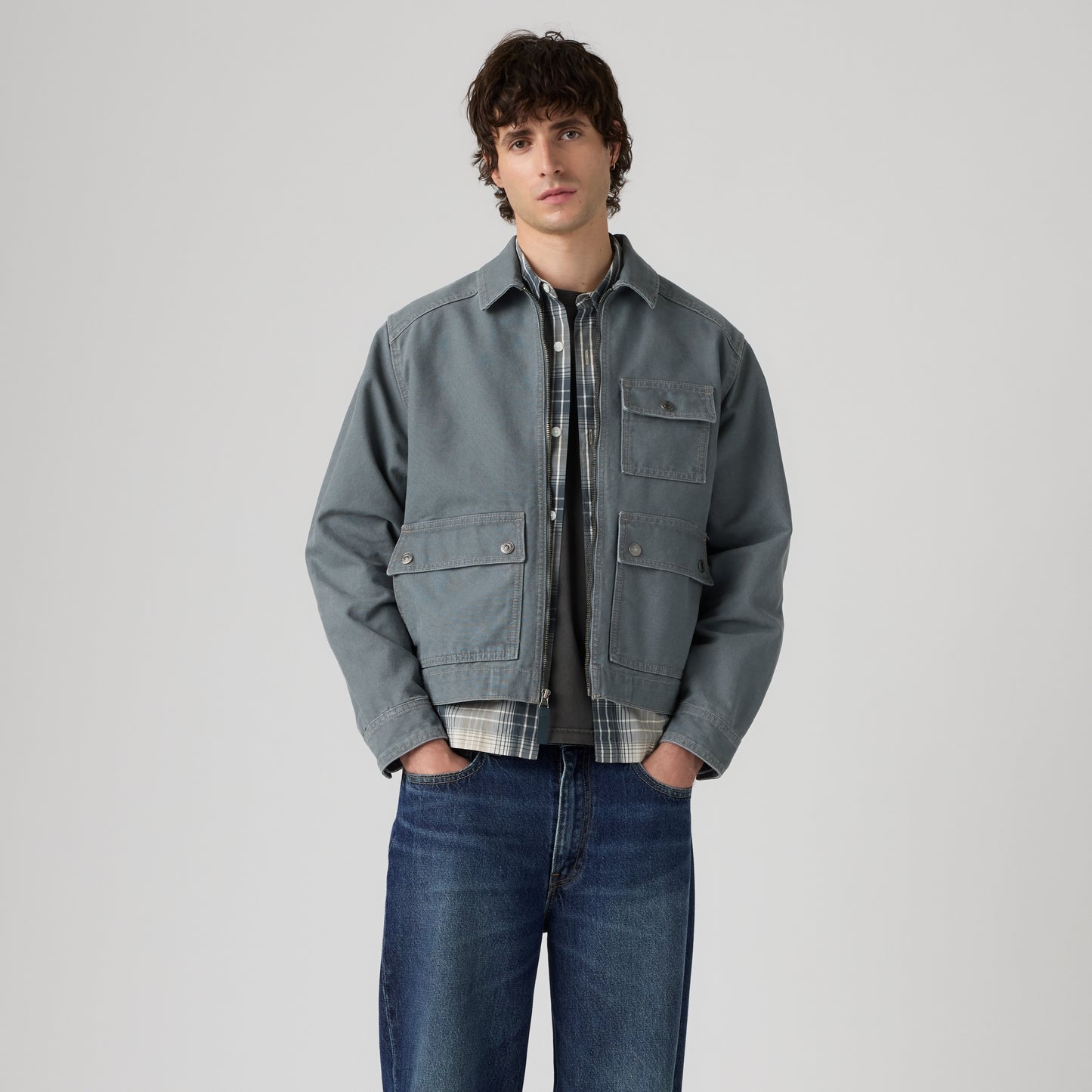 LEVI'S® MEN'S NEWELL UTILITY JACKET - MULTI-COLOR