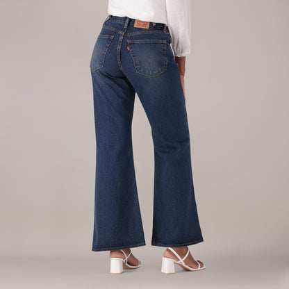 LEVI'S® WOMEN'S CINCH FLARE JEANS - DARK INDIGO - WORN IN