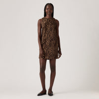 LEVI'S® WOMEN'S '90S SHIFT DRESS - MED INDIGO - WORN IN