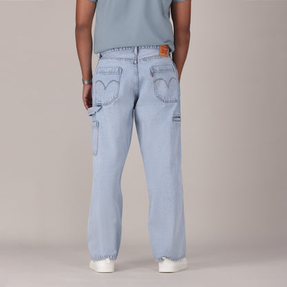 LEVI'S® MEN'S EXTRA BAGGY UTILITY - LIGHT INDIGO - WORN IN