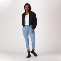 LEVI'S® WOMEN'S CURVY SKINNY  - MED INDIGO - WORN IN