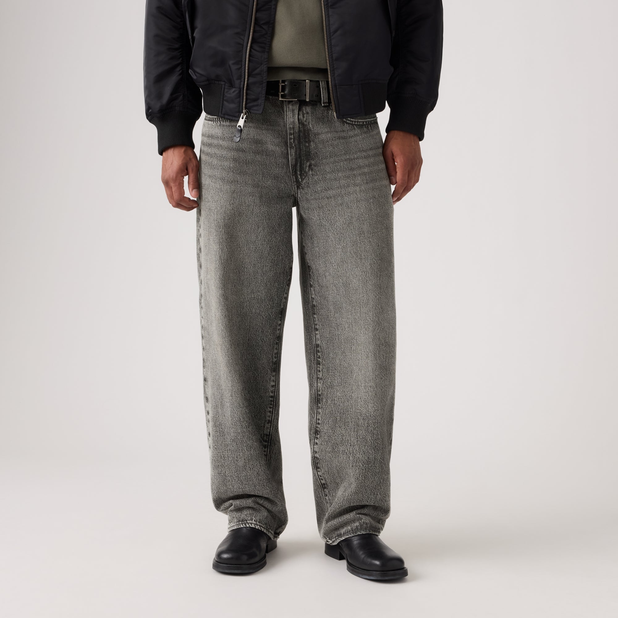 Levi Strauss & Co. Lot 578 ダークグレー W32L30 LEVI'S® MEN'S 578™ BAGGY JEANS - GREY
