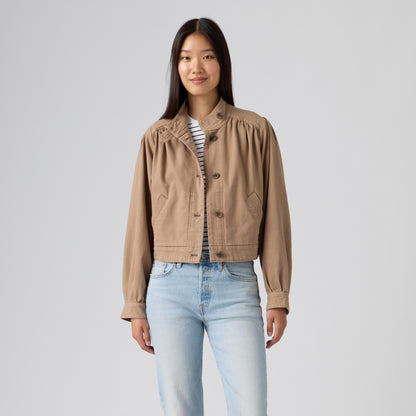 LEVI'S® WOMEN'S PARKER PRETTY SHORT COAT - MULTI COLOUR