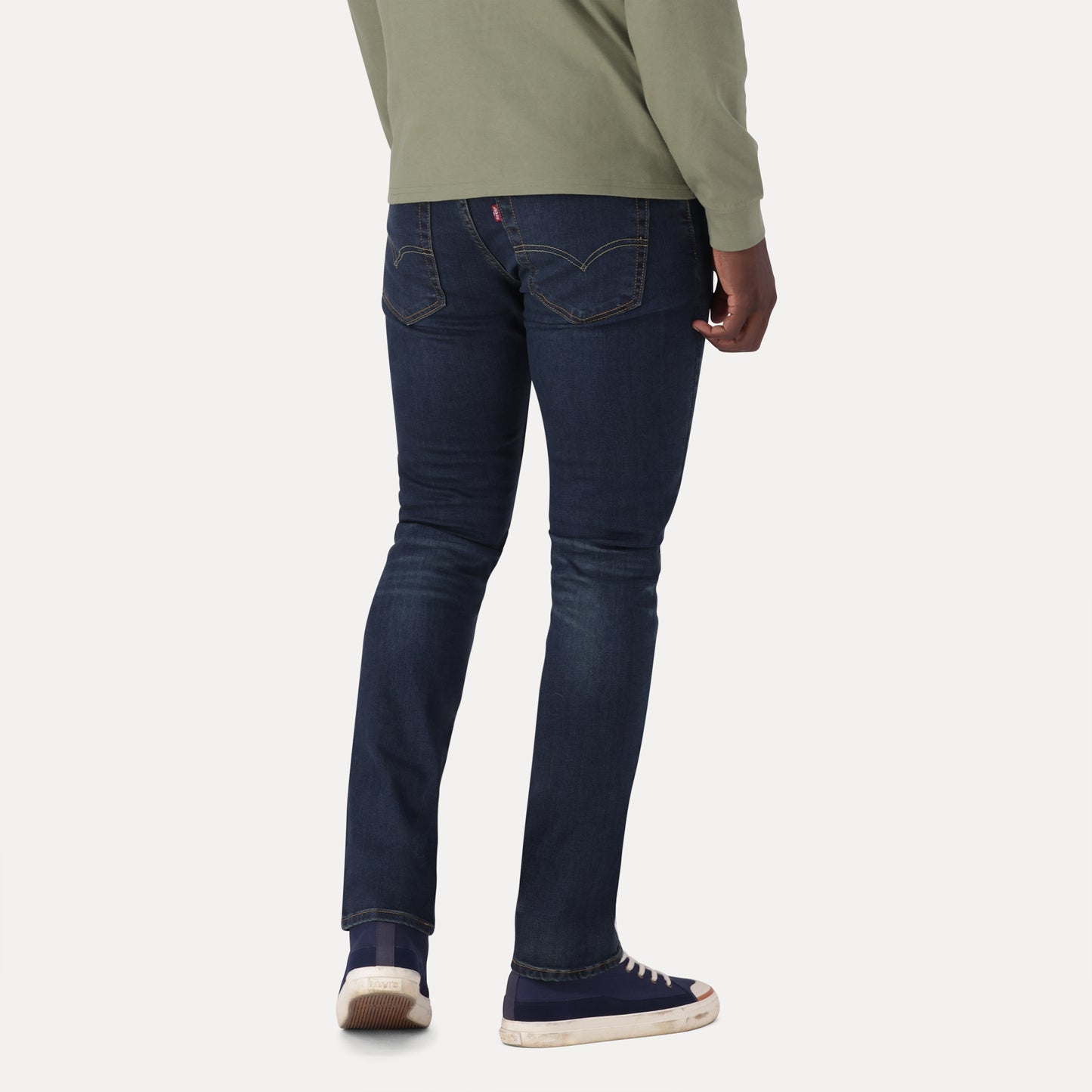 LEVI'S® MEN'S 511™ SLIM JEANS - MED INDIGO - WORN IN