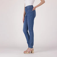 721 HIGH RISE SKINNY ZA DID IT MATTER- DARK INDIGO - WORN IN