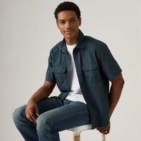 LEVI'S® MEN'S SHORT-SLEEVE DALTON WORKWEAR SHIRT - MULTI COLOUR