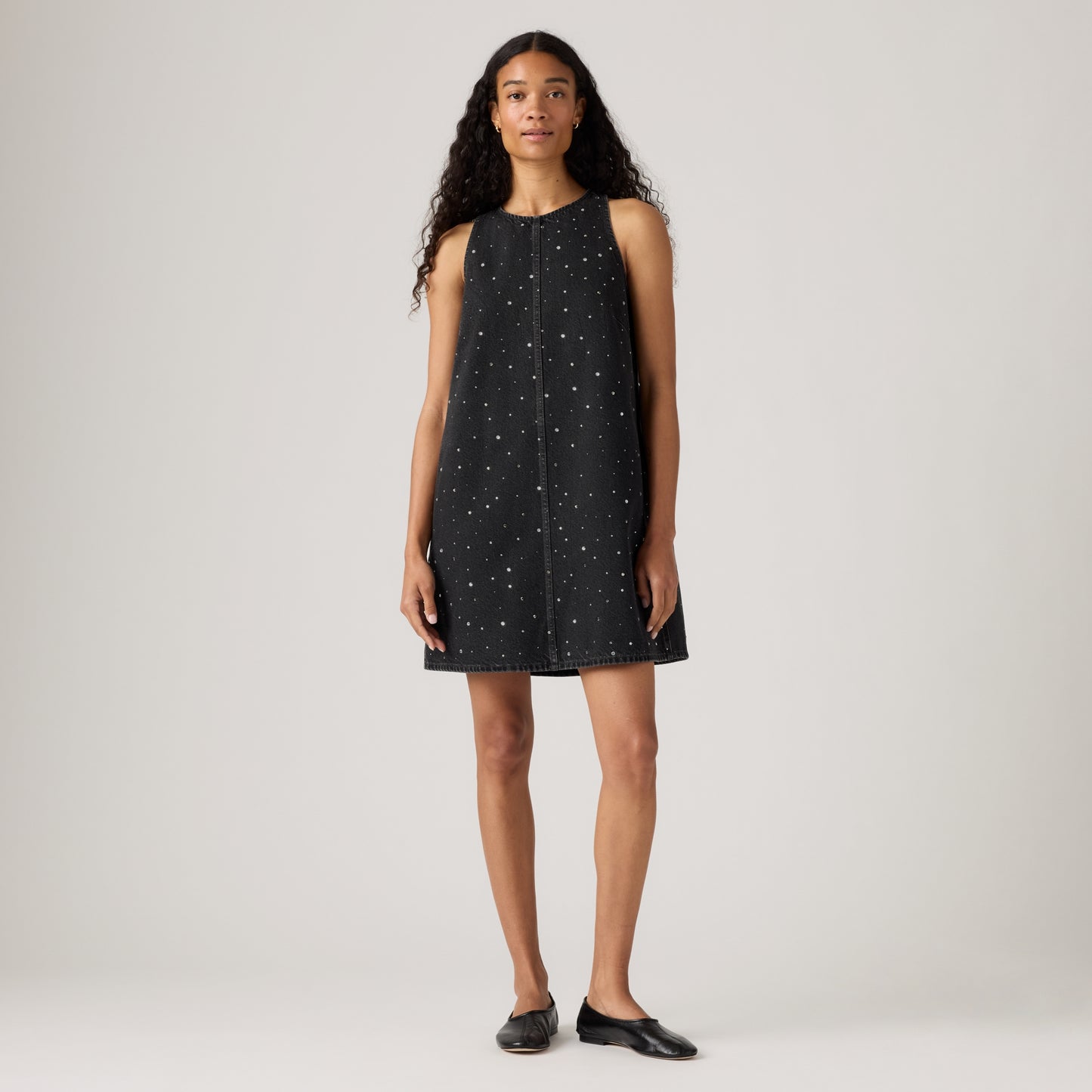 LEVI'S® WOMEN'S '90S SHIFT DRESS - BLACK