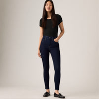 LEVI'S® WOMEN'S 720 HIGH-RISE SUPER SKINNY JEANS - DARK INDIGO FLAT FINISH