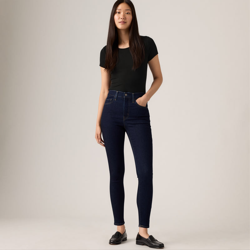 LEVI'S® WOMEN'S 720 HIGH-RISE SUPER SKINNY JEANS - DARK INDIGO FLAT FINISH