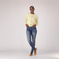 LEVI'S® WOMEN'S CURVY SKINNY - MED INDIGO - WORN IN