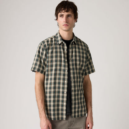 LEVI'S® MEN'S SHORT-SLEEVE AUTHENTIC BUTTON-DOWN SHIRT - MULTI-COLOR
