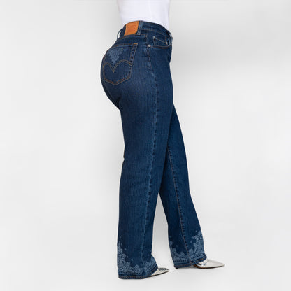 LEVI'S® WOMEN'S LIMITED EDITION 501® CURVE JEANS  - DARK INDIGO - FLAT FINISH