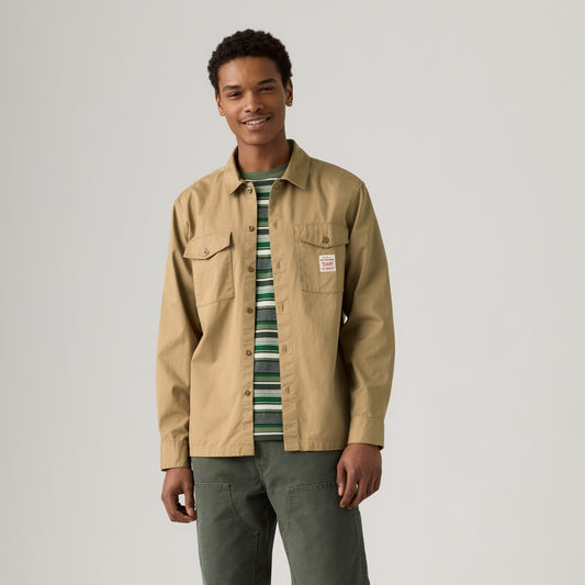 LEVI'S® MEN'S LONG-SLEEVE WORKER SHIRT - MULTI COLOUR