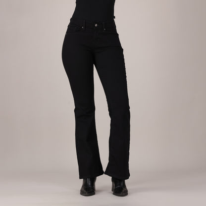 LEVI'S® WOMEN'S CURVY FLARE  - BLACK