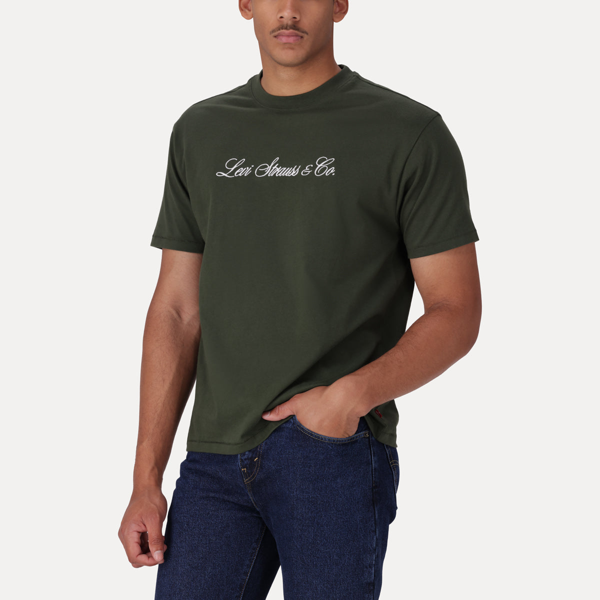 LEVI'S® MEN'S GRAPHIC VINTAGE FIT T-SHIRT - GREEN