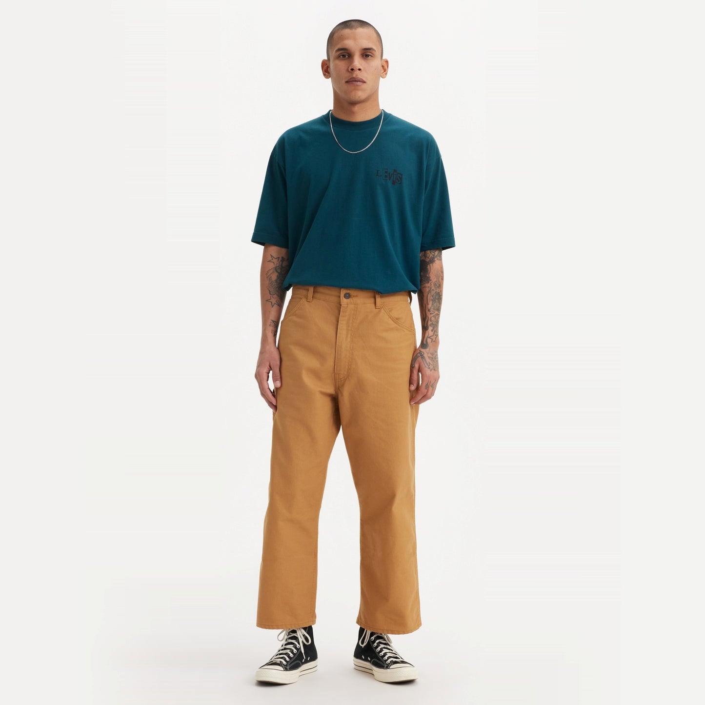 LEVI’S® SKATEBOARDING MEN’S CROPPED CARPENTER PANTS - NEUTRAL