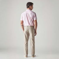 LEVI'S® MEN'S BEIGE AUTHENTIC RELAXED FIT MID RISE LINEN CHINOS - BROWN