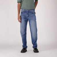 LEVI'S® MEN'S 555™ RELAXED STRAIGHT JEANS - MED INDIGO - WORN IN