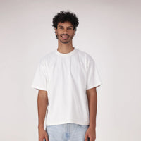 LEVI'S® MEN'S CROPPED BOXY TEE - WHITE