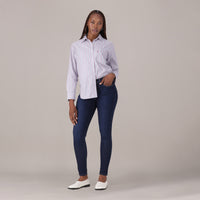 LEVI'S® WOMEN'S CURVY SUPER SKINNY  - DARK INDIGO - WORN IN