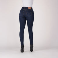 LEVI'S® WOMEN'S CURVY HIGH-RISE SUPER SKINNY - DARK INDIGO - WORN IN
